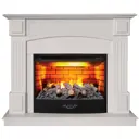 Каминокомплект Realflame Carolina 25.5 WT с очагом Fiji (FT255) 1700Вт бьянко