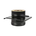 Монтажная площадка Везувий ⌀150-250мм 250x250мм нержавеющая сталь AISI 430 0.8мм