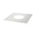 Лист для потолочно-проходного узла Везувий ⌀265мм 600x600мм нержавеющая сталь AISI 430 0.5мм