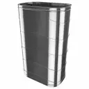 Бак-вертикаль Lava Elit 100л AISI 304 0.5мм