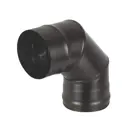 Колено Везувий Black Aisi 430 1мм 90 3-х секционное ⌀115