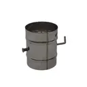 Шибер поворотный Lava ⌀180мм нержавеющая сталь AISI 439 0.8мм