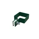 Хомут обжимной Ювента 50x50 с вкладышем ППК зеленый 20 шт