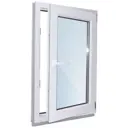 Окно ПВХ Deceuninck Форвард одностворчатое 60x125см правое двухкамерный стеклопакет