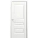 Дверь межкомнатная Zadoor Classic Baguette Ампир глухая 200x70см полипропилен цвет белый матовый без замка и петель