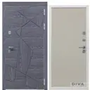 Входная дверь Diva Line 40 УТ-00074884 960x2050см левая цвет графитовый серый
