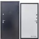 Входная дверь Diva МД-40 правый 205x96см цвет Д11 белый софт