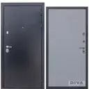 Входная дверь Diva МД-40 УТ-00073609 металлическая правая 205x96см цвет сталь