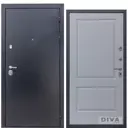 Входная дверь Diva МД-40 УТ-00073428 металлическая правая 205x86см цвет сталь