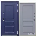 Входная дверь Diva МД-45 УТ-00075146 металлическая левая 205x86см цвет синий