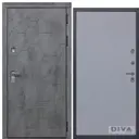 Входная дверь Diva МД-51 УТ-00075334 металлическая левая 205x96см цвет бетон