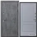 Входная дверь Diva МД-51 УТ-00075352 металлическая левая 205x96см цвет бетон