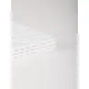 3D стеновые панели из МДФ Paneli Avrora Bamboo Sticks 500x500x10мм цвет белый матовый 1м²