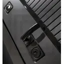 Входная дверь Labirintdoors Пиано П-11 правый 205x96см белый софт/черный кварц