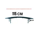 Козырек Artcore YS153 80x37x115см черный