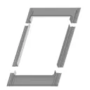 Оклад для мансардного окна AHRD S A8 1400x780мм цвет серо-коричневый