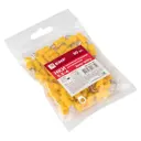 Наконечник кольцевой изолированный EKF PROxima НКИ 6-4 мм цвет желтый 50 шт.