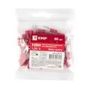 Наконечник вилочный изолированный EKF PROxima НВИ 1.5-3 мм цвет красный 50 шт.