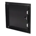 Люк ревизионный стальной Эвент ГК 50x90 черный матовый (RAL 9005)