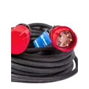 Удлинитель-шнур силовой Атлант CORD_KG5_4_50 1 розетка с заземлением 5x4 мм 50 м 12000 Вт цвет черный