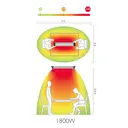 Инфракрасный обогреватель MO-EL Sharklite 718N 1.8 кВт IP55
