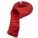 Воздуховод TEX PVC-F-300-80/5 D80 мм полиэфир цвет красный