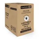 Кабель сетевой ExeGate UTP cat 5e 2x2x0.5 мм 305 м цвет серый
