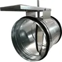 Клапан воздушный с площадкой Diaflex ZSK-250 оцинкованная сталь