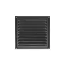 Решетка вентиляционная Domart 170938 200x200 мм сталь цвет черный