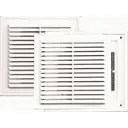 Решетка вентиляционная с сеткой Event 2525ВР 250x250 мм abs-пластик цвет белая