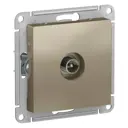 Розетка ТВ Schneider Electric Atlas ATN000593 цвет шампань