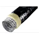Воздуховод гибкий Diaflex ISODFAm D102 мм 5 м фольга цвет черный