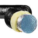 Воздуховод гибкий Diaflex SonoDFA-Sm D102 мм 5 м фольга цвет черный