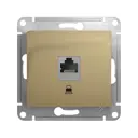 Розетка компьютерная встраиваемая Schneider electric Glossa 251091 RJ45 цвет титан