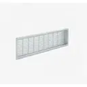 Решетка вентиляционная Инталика универсальная 68x227мм abs-пластик цвет серый