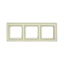 Рамка Jung EcoProfi DECO 3 поста цвет слоновая кость