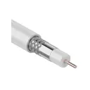 Кабель коаксиальный Rexant RG-6U 01-2201 75 Ом 100 м indoor цвет белый