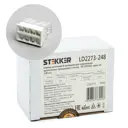 Клемма соединительная Stekker LD2273-248 8-проводная с пастой 0.5-2.5 мм 100 шт.