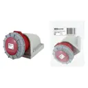 Розетка TDM Electric с заземлением наружной установки 32А 3Р+РЕ+N
