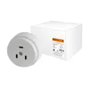 Розетка РШ для электрической плиты TDM Electric без заземления 32 А цвет белый 6 шт.