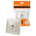 Розетка TDM Electric Лама телефонная RJ11  перламутр