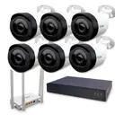 Комплект видеонаблюдения WIFI 3 Мп Ps-Link KIT-XMG506RD-WIFI 6 камер для улицы