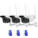 Комплект видеонаблюдения WiFi 5Мп Ps-Link KIT-XMS503-WIFI 3 камеры c подсветкой