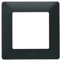Рамка для розеток и выключателей Legrand Valena life 1 пост цвет антрацит
