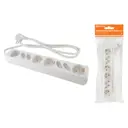 Удлинитель бытовой Tdm electric SQ1303-0311 8 розеток с заземлением 3x1.5 мм 3 м 3500 Вт цвет белый