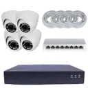 Комплект видеонаблюдения IP 5Мп Ps-Link KIT-A504IP 4 камеры для помещения