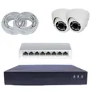 Комплект видеонаблюдения IP 5Мп Ps-Link KIT-A502IP 2 камеры для помещения