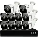 Комплект видеонаблюдения IP 8 Мп Ps-Link KIT-C810IP-POE 10 камер для улицы