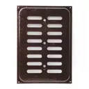 Решетка вентиляционная Трибатрон 170x240 мм сталь с покрытием цвет медный антик 2 шт.