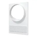 Площадка торцевая Era ПТПР D130 мм 180x250 мм пластик